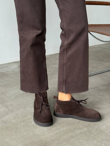 Замшеві черевики barefoot 11210 фото