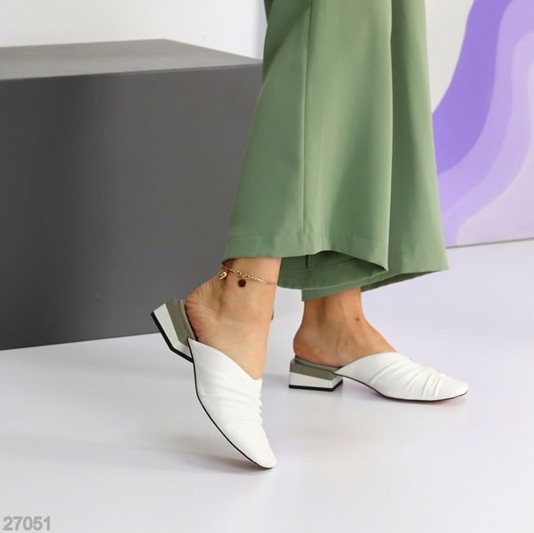 Экокожа мюли Ш27051 фото