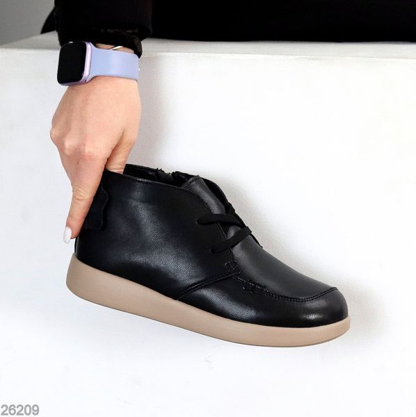 Шкіряні черевики демісезонні Ш26209 фото